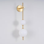 Lustra Applique Murale Globe Vertical Minimaliste