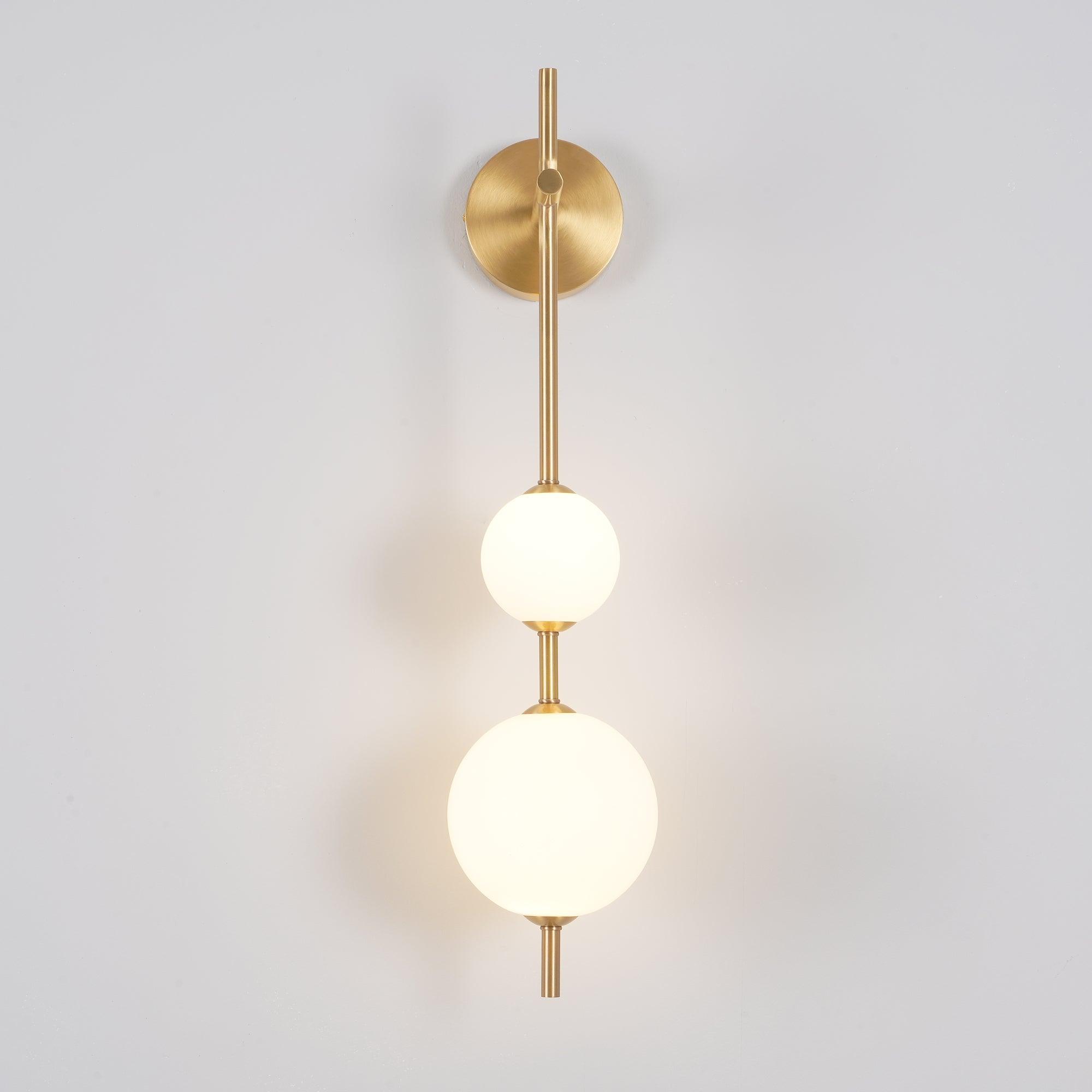 Lustra Applique Murale Globe Vertical Minimaliste