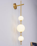 Lustra Applique Murale Globe Vertical Minimaliste