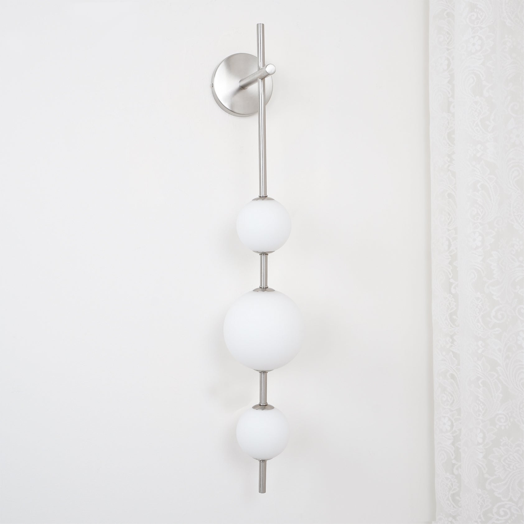 Lustra Applique Murale Globe Vertical Minimaliste