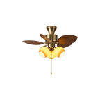 Plafonnier Ventilateur Gulliver Feuille Vintage