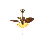Plafonnier Ventilateur Gulliver Feuille Vintage