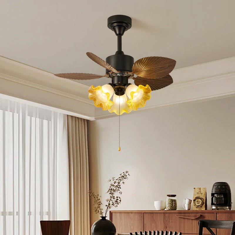 Plafonnier Ventilateur Gulliver Feuille Vintage
