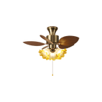 Plafonnier Ventilateur Gulliver Feuille Vintage