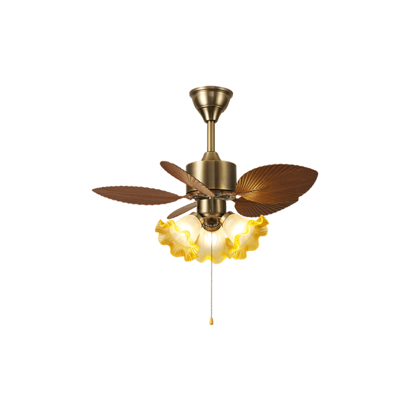 Plafonnier Ventilateur Gulliver Feuille Vintage