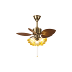 Plafonnier Ventilateur Gulliver Feuille Vintage