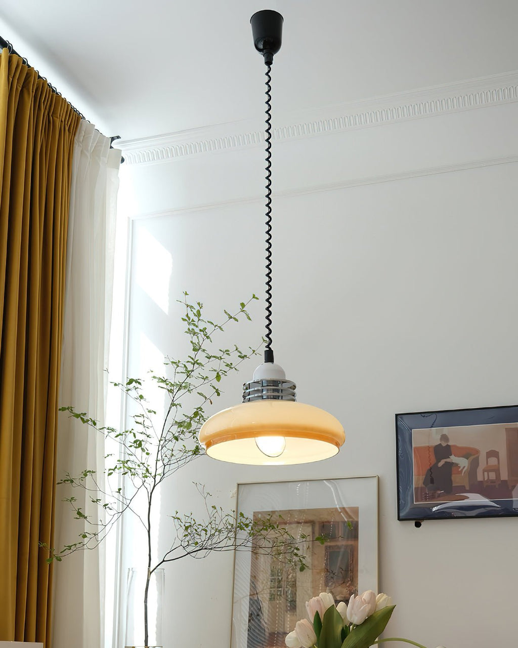 Ulaearae Nordic Art Classique Verre Suspension