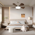 Plafonnier Ventilateur Moderne Aveline en Bois