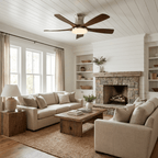 Ventilateur de plafond Hudson à 5 pales avec lumière