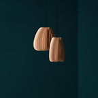 Vovene Élégance Unique Sphère Bois Suspension