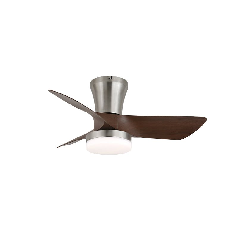 Luvora Plafonnier Ventilateur Minimaliste en Bois