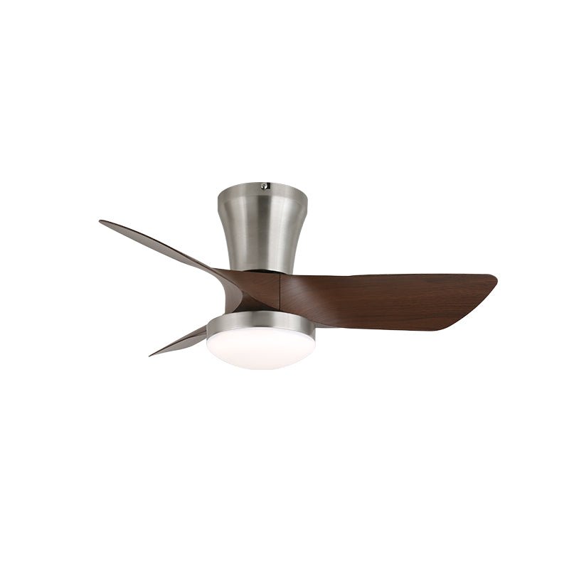 Luvora Plafonnier Ventilateur Minimaliste en Bois