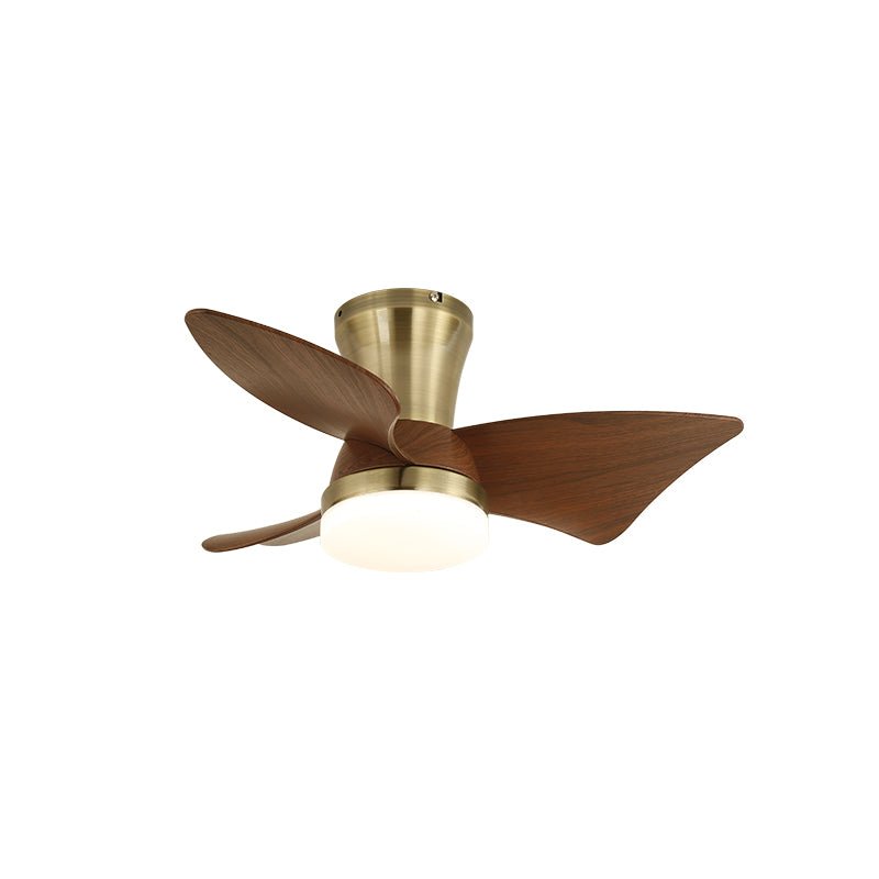 Luvora Plafonnier Ventilateur Minimaliste en Bois