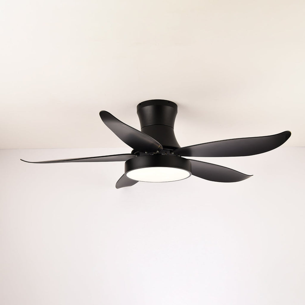 Plafonnier Ventilateur Jada Noir Moderne