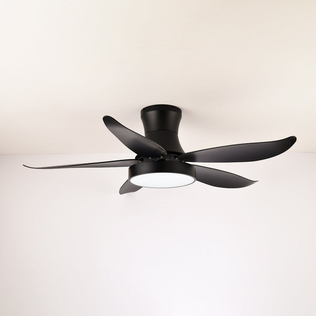 Plafonnier Ventilateur Jada Noir Moderne