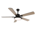 Ventilateur de Plafond Moderne Aerilux en Bois avec Lumière