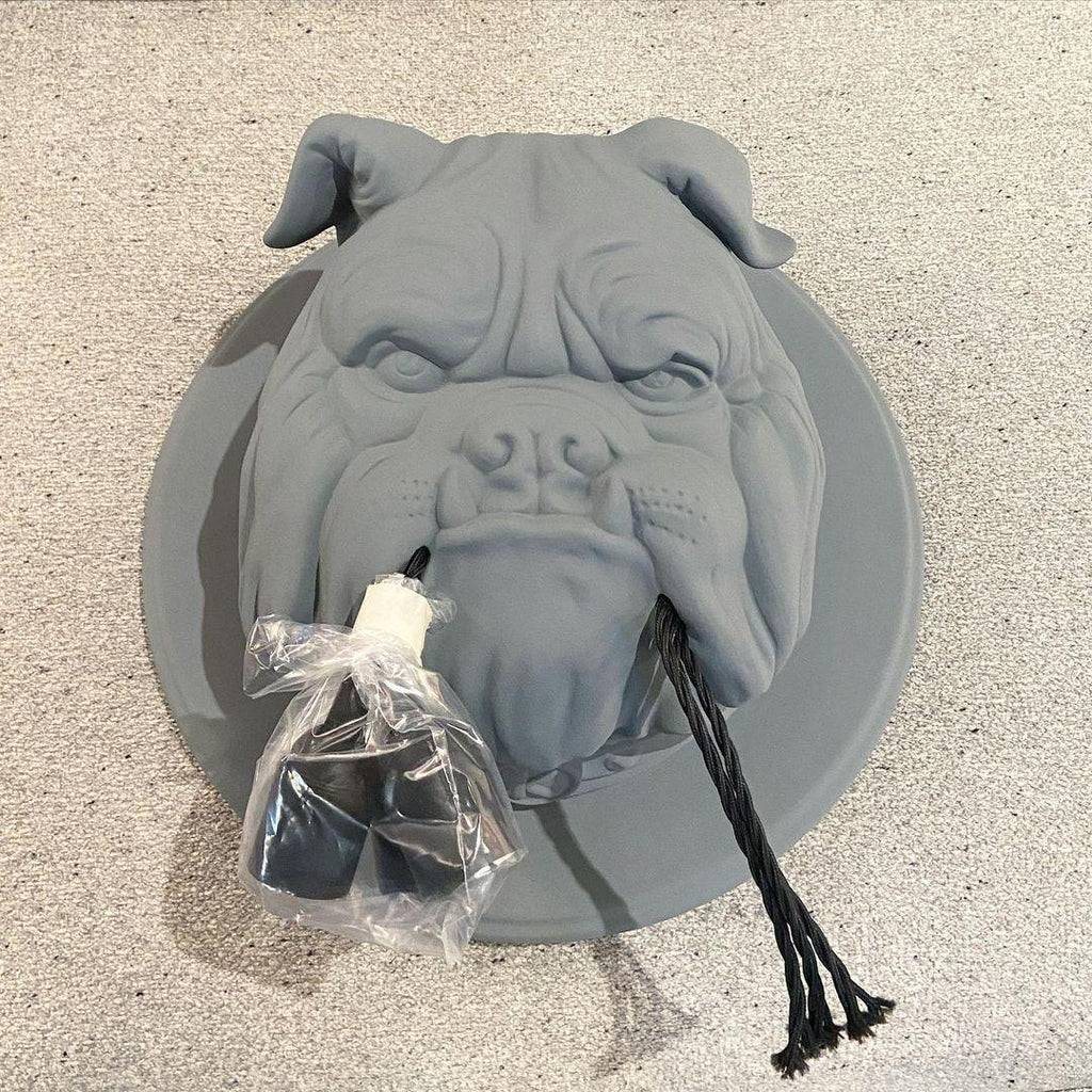 Lustra Applique Murale Sculpture Bulldog Fantaisiste